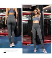 Pantalones de Yoga de cintura alta para mujer, pantalones largos deportivos ajustados para entrenamiento deportivo, elásticos, de secado rápido - details 13