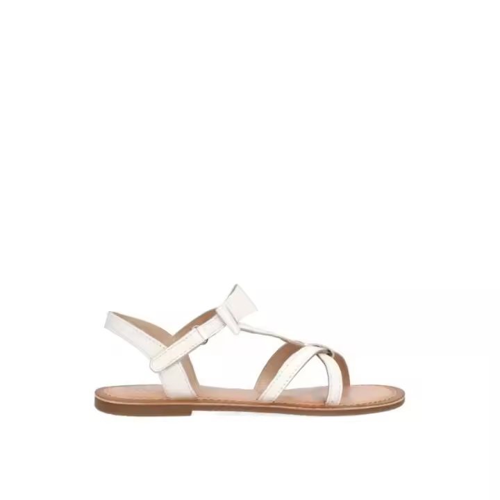 Sandalia ETIKA 13710 Blanco - Piel - Velcro - 1