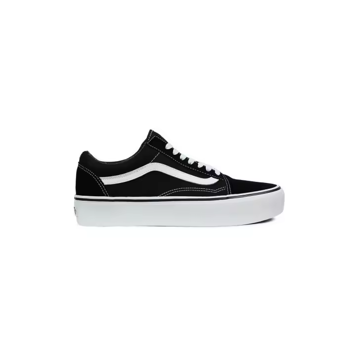 Zapatillas Vans Old Skool Platform Negro Mujer - 1