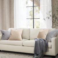 Cubierta De Cojín Suave De Veludo Con Patrón Rayado Para Decoración De Hogar Lujo Cubierta Decorativa Para Sofá Y Cama - details 20