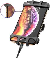 TEMCO Soporte Móvil Bicicleta, Soporte Movil para Barra, Soporte 360° Rotación Ajustable Soporte Móvil Moto Compatible para Samsung, Xiaomi, iPhone SE/11 Pro/X/XS/XR/8 Plus/7 Plus, Telefono GPS - details 4
