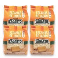 Detergente en Escama de Jabón Natural LAGARTO - Escamas para Lavadora Ropa Blanca y de Color - Presentación 400g - Pack de Unidades - LAGARTO. - details 2