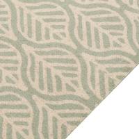 vidaXL Alfombra de cocina lavable terciopelo hojas 60x180 cm - details 2