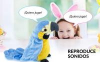 XOKOTAKI Loro Parlante Peluche Interactivo que Reproduce Sonidos y Canciones en Español para Niños - details 1