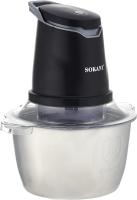 Picadora electrica 2 L, 400 W, triburadora de alimentos con 4 cuchillas de acero inocidante, 2 niveles de velocidad. Sokany - details 2