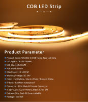 Tira De LED COB Flujo De Agua 24V WS2811 Con Panel Táctil RF Controlador Secuencial De Carrera De Caballos 10M 20M Set Para Sala De Estar - details 2