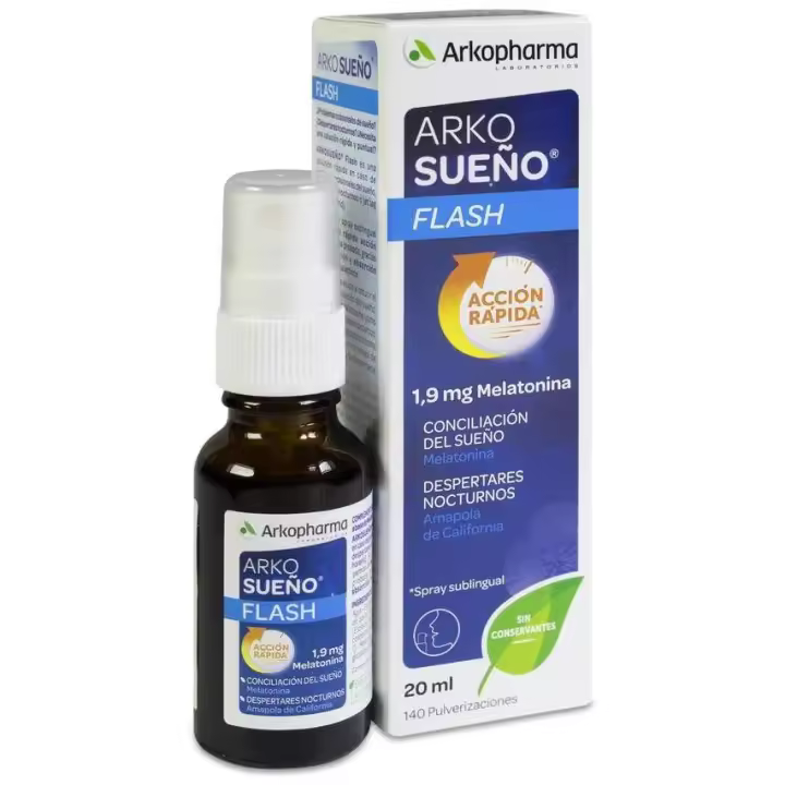 Arkopharma Spray Sublingual Arkosueño Flash 20Ml - 1