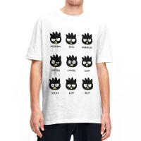 Camiseta De Algodón Puro Para Hombre Y Mujer Con Diseño Humorístico De Badtz Maru En Diferentes Estados De Ánimo Camiseta Corta O-Neck - details 2