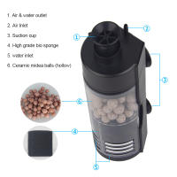 Filtro De Aire Pneumático Mini Para Acuario Purificador De Agua Y Circulación Oxigenación De Tanque Cultivo Bacteriano - details 1