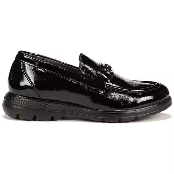 Mocasines Fluchos modelo 10091-936422 para Mujer en color Negro - 1