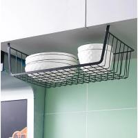 Cesta De Almacenamiento Para Cocina Y Baño Sin Perforar Cesta Colgante De Hierro Para Organizar Espacios Domésticos - details 2
