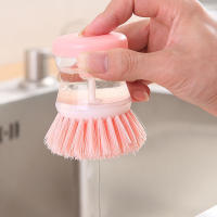 Cepillo De Limpieza Para Cocina Con Dispensador De Detergente Cepillo Redondo En Forma De Hongo Para Lavado De Platos - details 2