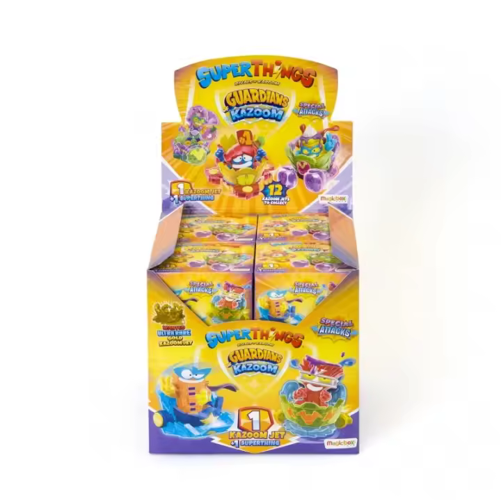 Superthings Serie 9 Caja 12 Kazoom Jets - 1