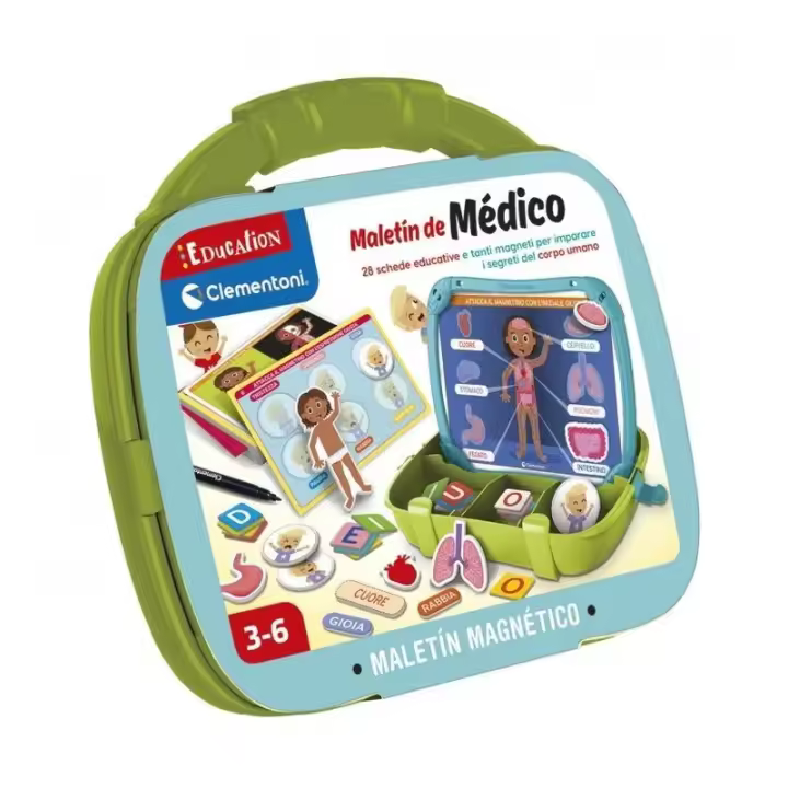 Maletín Magnético de médico Juego Educativo 555581 CLEMENTONI - 1