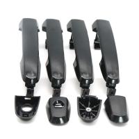 Manija De Puerta Exterior Para Coche Adecuada Para Scion xA xB xD tC Toyota Camry RAV4 Yaris Matrix Prius Pontiac Vibe Plástico Y Metal Negro - details 3