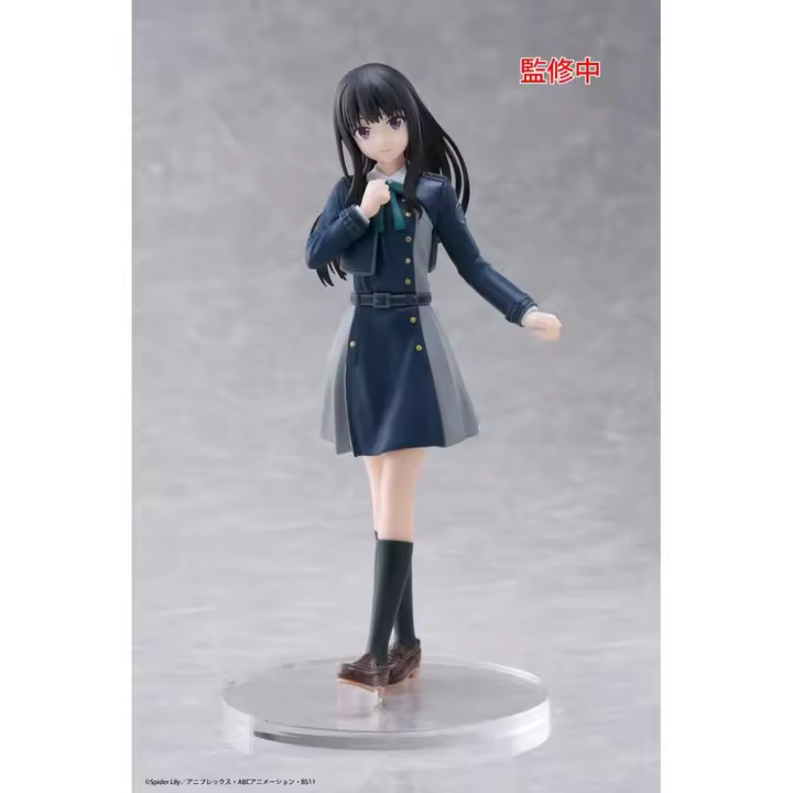 Lycoris retroceso estatua pvc coreful takina inoue uniforme escolar ver. 18 centímetros - 1