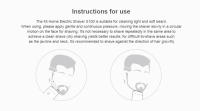 XIAOMI MIJIA S100 Afeitadora Eléctrica Portátil Doble Hoja Seco Húmedo Corte De Barba Recargable USB Para Hombres Máquina De Afeitar - details 9