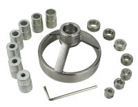 Guía De Perforación Recta En Acero Inoxidable Para Taladro Localizador De Posición De Madera Herramientas DIY De Carpintería - details 0