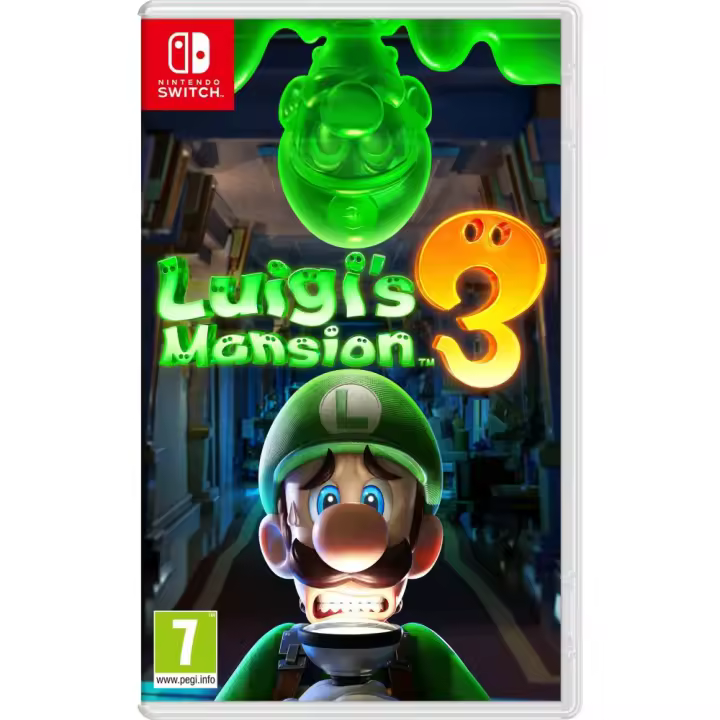 LUIGI'S MANSION 3 SWITCH JUEGO FÍSICO PARA NINTENDO SWITCH     VERSIÓN ESPAÑOLA GARANTÍA EU - 1
