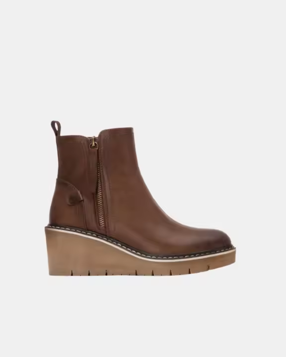 REFRESH 173204 Botines Bajos Mujer Marrón - 1