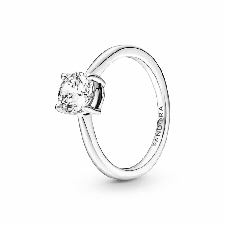 Anillo Solitario Pandora Brillante - 1