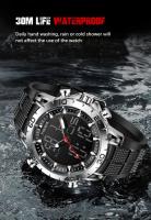 Reloj De Pulsera De Lujo Para Hombre FOXBOX Deportivo Dual Display Quartzo Impermeable Militar Con Caja Regalo Reloj Digital Electrónico - details 6
