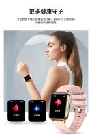 monitoreo Bluetooth Y28 HD AMOLED metal ultra delgado 1.7 música llamada salud smartwatch - details 15