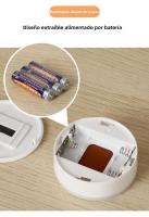 Lámpara De Noche LED Pequeña Con Pilas 3 Modos Protección Ocular Para Armario Cocina Armario Escalera Luz De Armario - details 12