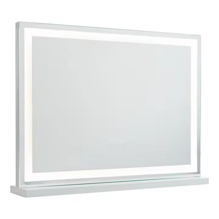 Flamingueo Espejo Maquillaje con Luz - Espejo Tocador Tira Led Tocador de Maquillaje con Luz 3 Modos Vanity Mirror Espejo Led Maquillaje Blanco - 1