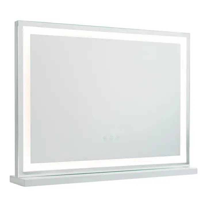 Flamingueo Espejo Maquillaje con Luz - Espejo Tocador Tira Led Tocador de Maquillaje con Luz 3 Modos Vanity Mirror Espejo Led Maquillaje Blanco - 1