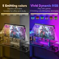 Lámpara De Escritorio LED RGB Ajustable Para Monitor Luz De Pantalla Para PC Hogar Dormitorio Estudio Oficina Con Barra Colgante - details 9