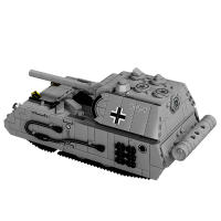 Bloques De Construcción Para Niños Modelo De Tanque Panzerkampfwagen VIII Maus De La Segunda Guerra Mundial WW2 Juguetes Educativos Para Adolescentes Y Adultos - details 4