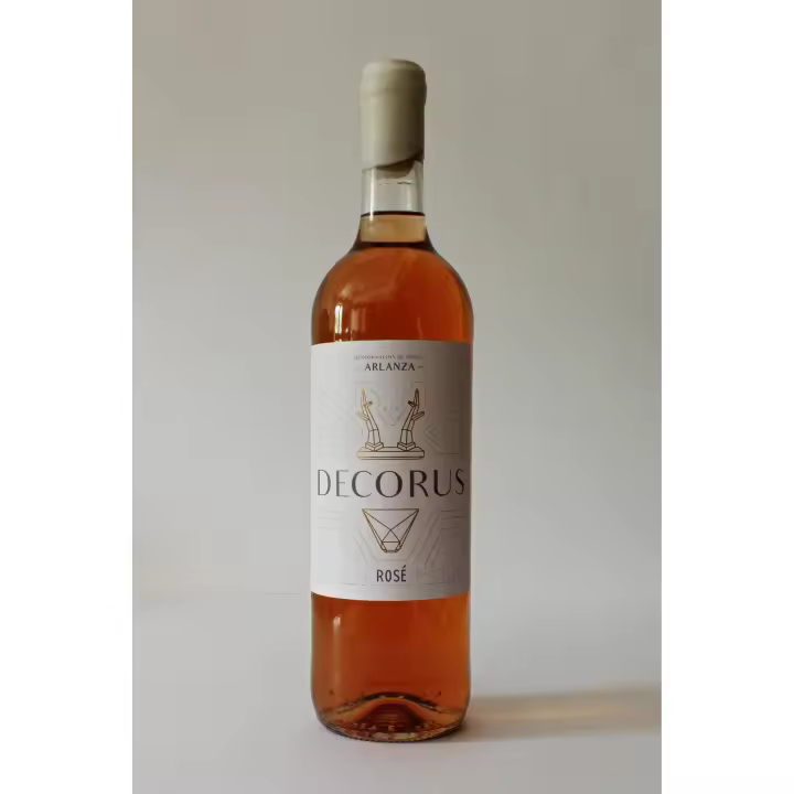 Decorus Rosé, vino clarete de viñas viejas de 80 años, elaborado con albillo mayor, garnacha y tempranillo. - 1