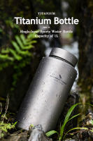 Botella Deportiva De Titanio Boundless Voyage Single-layer Con Cierre Hermético Para Camping Y Actividades Al Aire Libre Capacidad De 1L - details 5