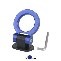 Adornos De Remolque Para Coche Diseño De Anillo De Carreras Decoración De Auto Simulación De Remolque Ante Y Trasero Material ABS Plástico - details 19