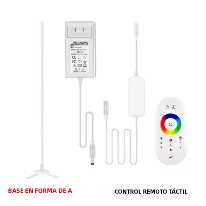 Lámpara De Piso Inteligente RGB 200cm Tuya Control Remoto Por App Luz De Ambiente LED Moderna Decoración De Fiestas - 1