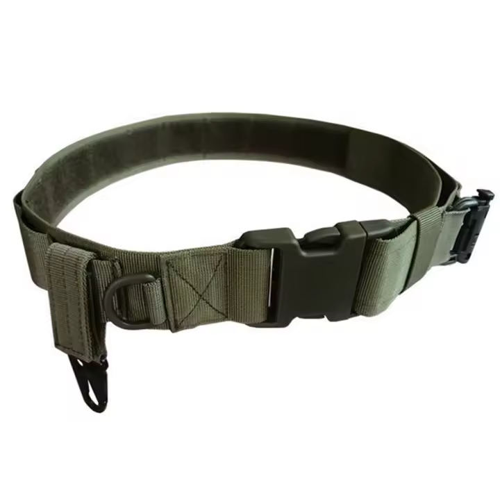Cinturón De Combate Militar Con Liberación Rápida Molle Cinturón De Cintura Ajustable Para Actividades Al Aire Libre Pesca - 1