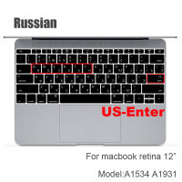 Cubierta De Teclado De Silicona Rusa Protector Para Macbook Air13/12/15/16 pro Touchbar A2992/A3113/A2941/A1990/A3114/A2289 A2337/A2141 Antipolvo Impermeable Para Laptop - details 21
