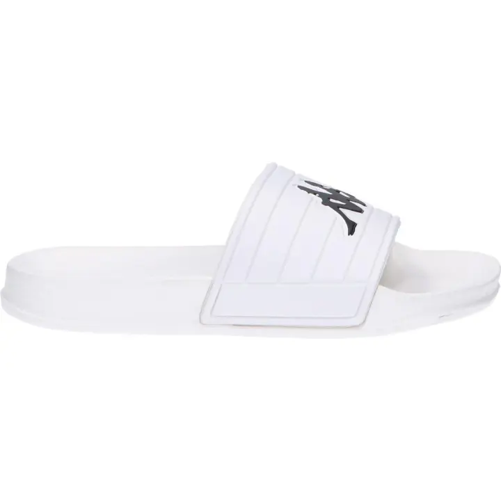 Chanclas de Niña y Niño y Mujer KAPPA 304Q930 LOGO MATESE 946 BLACK-WHITE - 1