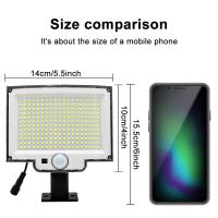 Lámpara Solar Exterior LED Impermeable Con Sensor De Movimiento Luz De Exterior Para Navidad Incluye Bombilla Y Luz Dimmable - details 13