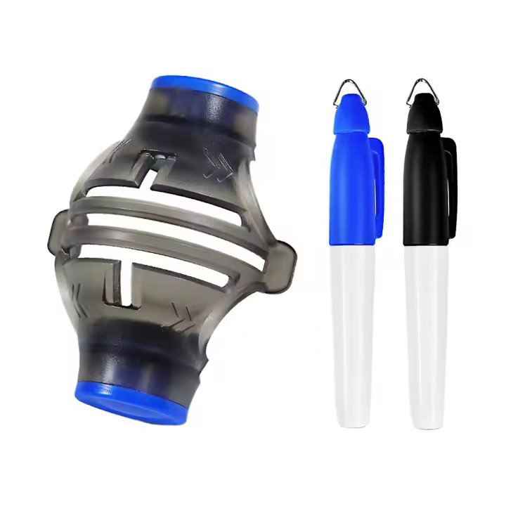 Marcador de línea de golf de rotación Marcador de dibujo Herramienta de colocación de alineación Marcador de línea de golf Rotulador - 1