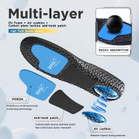 Plantillas deportivas con amortiguación de aire y fibra de carbono para zapatillas de running, talla 36-46 - details 6