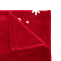 Manta, Plaid Sofá con Motivos Navideños 130x180cm , Merry Christmas. Polyester. - details 2