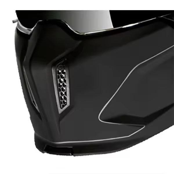 Streetfighter Sv Solid Chin Bar Negro Mt Helmets - 1