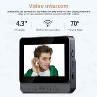 Interfono Inalámbrico De Pantalla IPS De 4.3 Pulgadas Cámara CMOS Monitorización Inteligente De Video Doble Dirección 2.4G - details 4