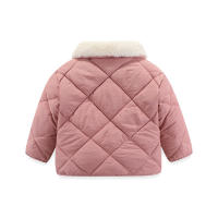 Abrigo De Piel De Conejo Con Redondelos Para Niños Y Niñas Negro Cálido Invierno Abrigo De Algodón Grueso Para Bebés Ropa Casual Externa Para Niños De 1 a 6 Años - details 11