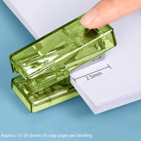 Mini Destornillador Transparente Con Tachuelas Herramienta Creativa De Encuadernación Organizador De Archivos Para Escuela Y Oficina En Plástico Azul Verde Rojo Blanco - details 3