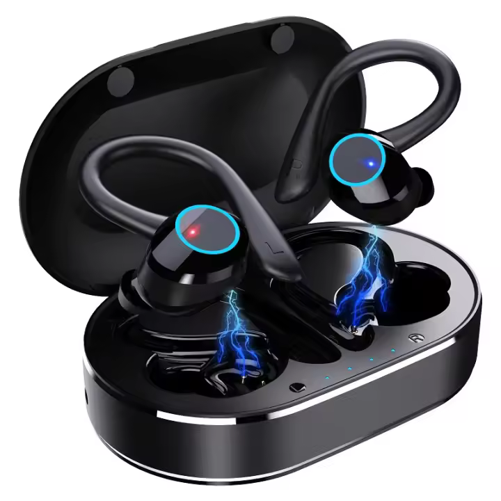 Auriculares 9D Hi-Fi, Cascos with Bluetooth 5,0, reducción de ruido, Llamada HD, Actualización - 1