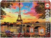 Educa Puzzle 3000 puesta de sol en Paris Medidas montado: 120 x 85 cm Educa - details 0