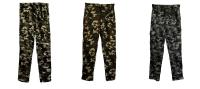 Pantalon cargo Hombre Casual,  Camuflaje Militar Largo sin Puños,  Cintura Elástica con Cordón Ajustable, 4 Bolsillos - Primavera y otoño - NK229 - details 1